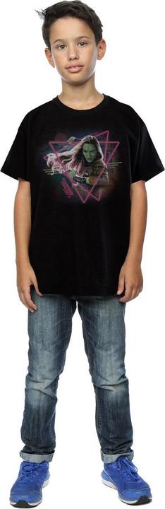 Image du produit - T-shirt GUARDIANS OF THE GALAXY NEON GAMORA - Garçon (128)