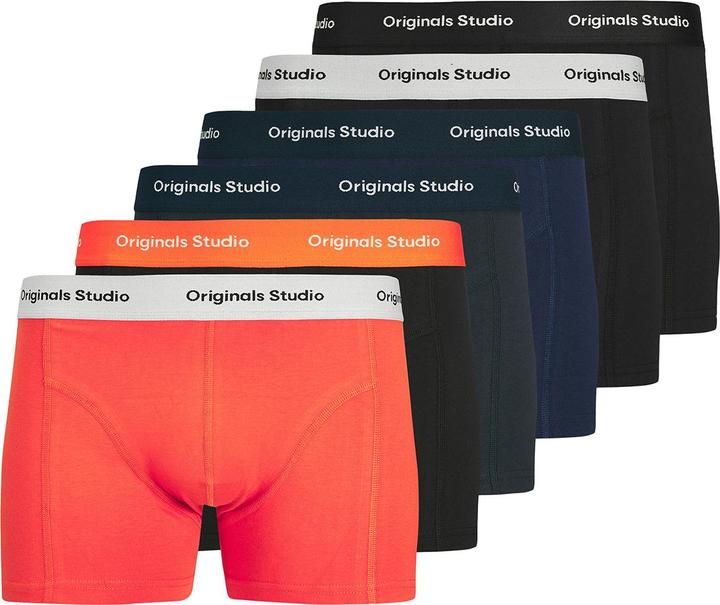 Produktbild Jack & Jones 6er Pack Vesterbro Solid Retro Short / Pant (M, 6er Pack)