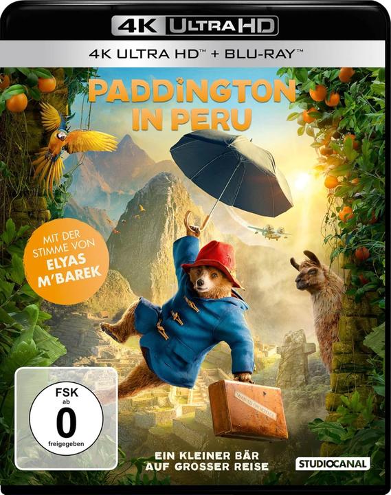 Produktbild Paddington in Peru (Blu-ray, 20250515, Englisch, Deutsch)