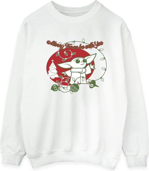 Star Wars Baby Yoda Force Be With You Sweatshirt (S)