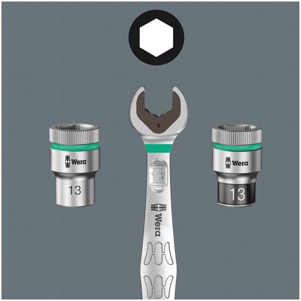 Produktbild Wera 8100 SB 10 Zyklop Metal-Knarrensatz
