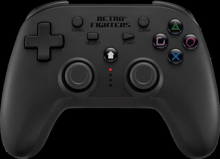 Retro Fighters PS Defender 2.4G - Black - Wireless Controller - Nintendo Switch (DSi XL)