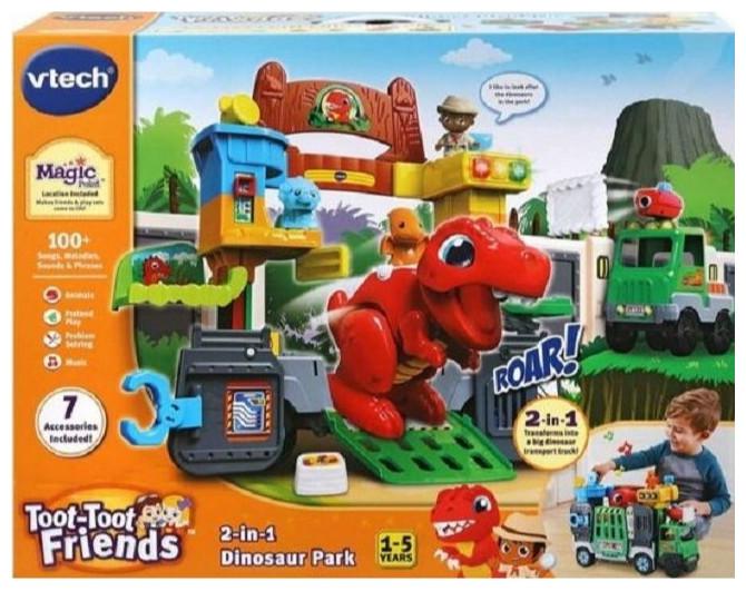 Actual product image VTech 542103 2-in-1 Dinosaur Park