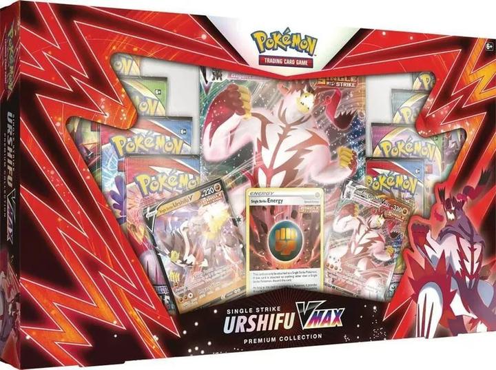 Produktbild Pokémon TCG: Urshifu Single Strike VMax Premium Box (Englisch, Box Set & Collection)
