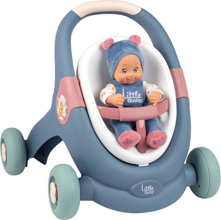 Produktbild Smoby LS 3-in-1 Lauflern-Puppenwagen