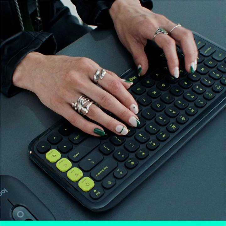 Actual product image Logitech Pop Icon Keys (DE, Wireless)