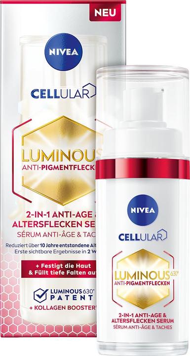 NIVEA Cellular Luminous630 2in1 Anti-Age & Age Spot Serum (30 ml)