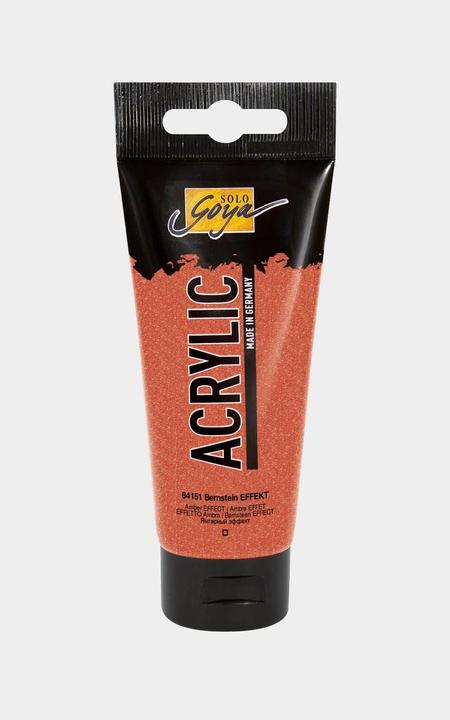 Actual product image Solo Goya Acrylic (Amber, 100 ml)