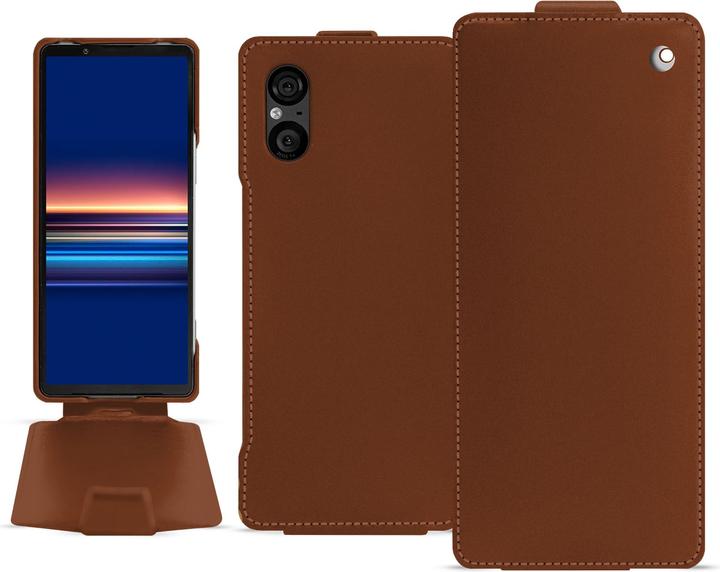 Productafbeelding Noreve Verticaal lederen omhulsel (Sony Xperia 5 V)