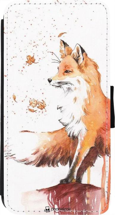 Image du produit PhoneLook Coque Wallet noir Autumn 21 Fox (Apple iPhone 7)