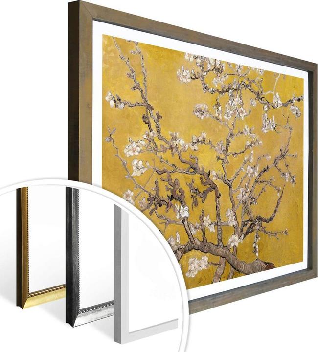 Image du produit Trenddeko van Gogh - Ocre de fleur d'amandier (100 x 80 cm)