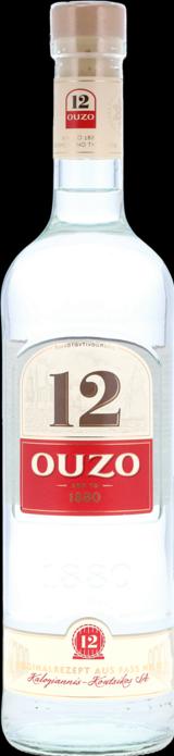 Actual product image Ouzo 12 Spirits (1 x 70 cl)