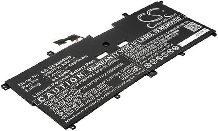Actual product image NoName Battery for Dell XPS 13-9365-D6801TS etc