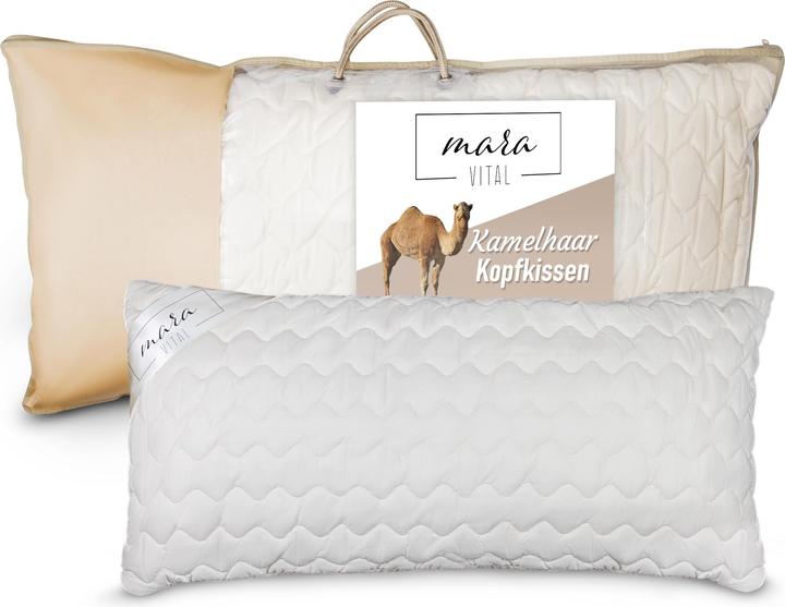 Mara Vital Camel hair pillow