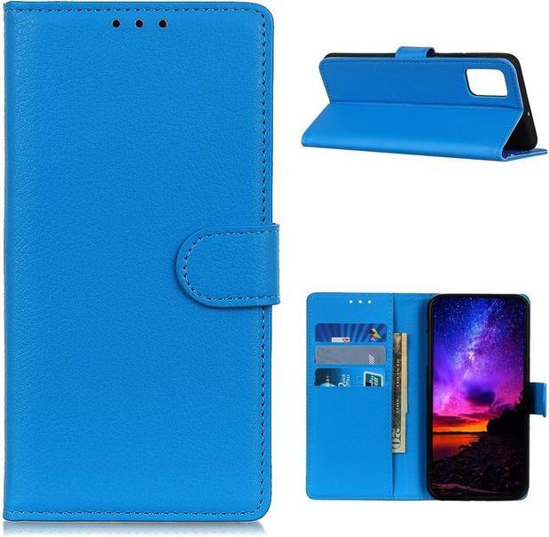 Actual product image MU Classic Litchi Leather Bookcover Series (Samsung Galaxy A72 5G)