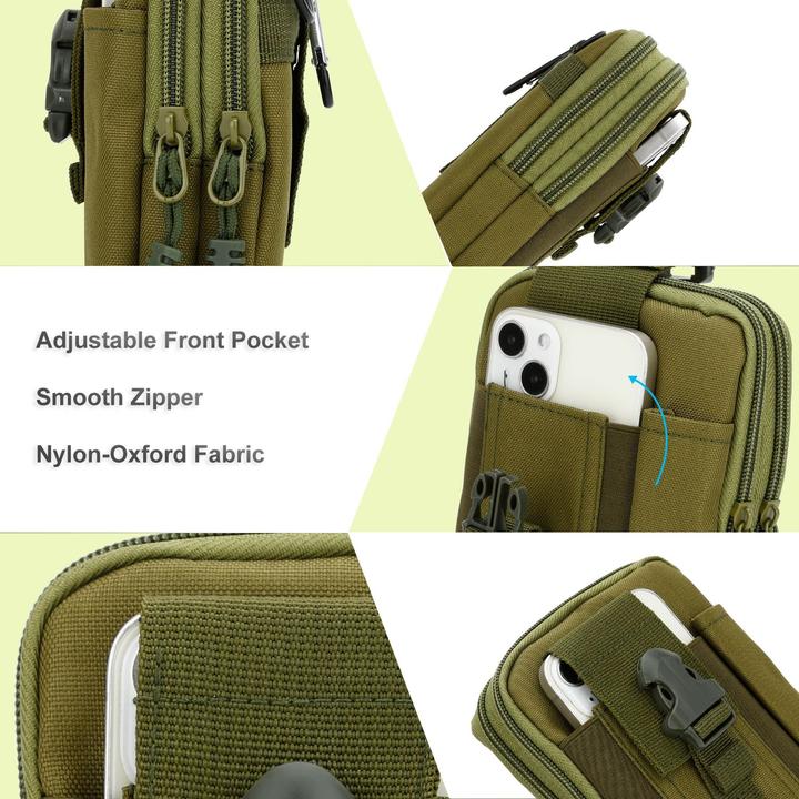 Produktbild Cadorabo Handytasche für WIKO U FEEL PRIME Hülle im Militär Style (Wiko U Feel Prime)