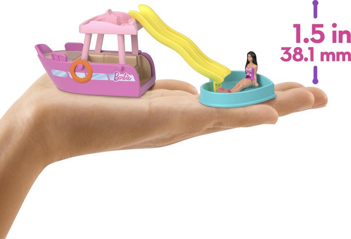 Actual product image Barbie Mini BarbieLand Dreamboat with doll