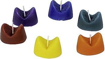Image du produit Spencer & Fleetwood Chandelles Rainbow Burning Love anus (6 pcs)