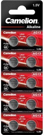 Image du produit Camelion LR1154 Alkaline - 10 piles bouton (10 pcs, LR44, 158 mAh)