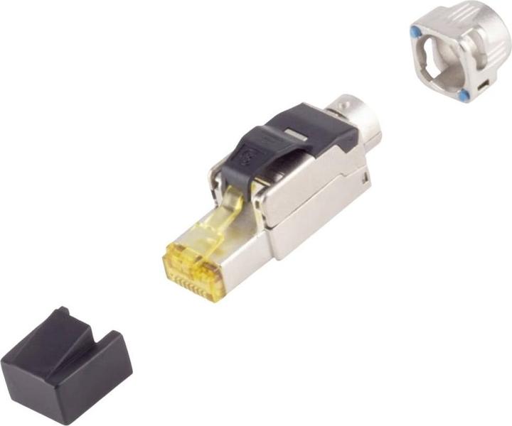 Image du produit BKL Electronic RJ-45 Stecker, werkzeuglos, Cat. 6A, STP, Bajonett