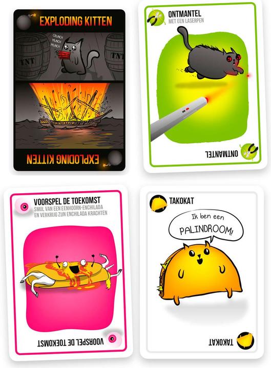 Produktbild Asmodée Exploding Kittens (Niederländisch)