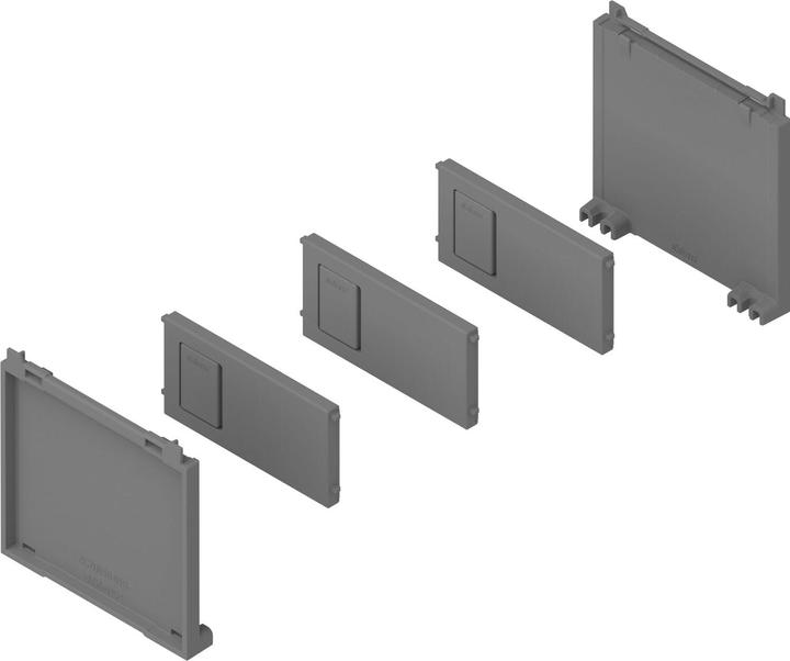 Immagine prodotto Blum Set portabottiglie AMBIA-LINE 100 per frontale cassetto