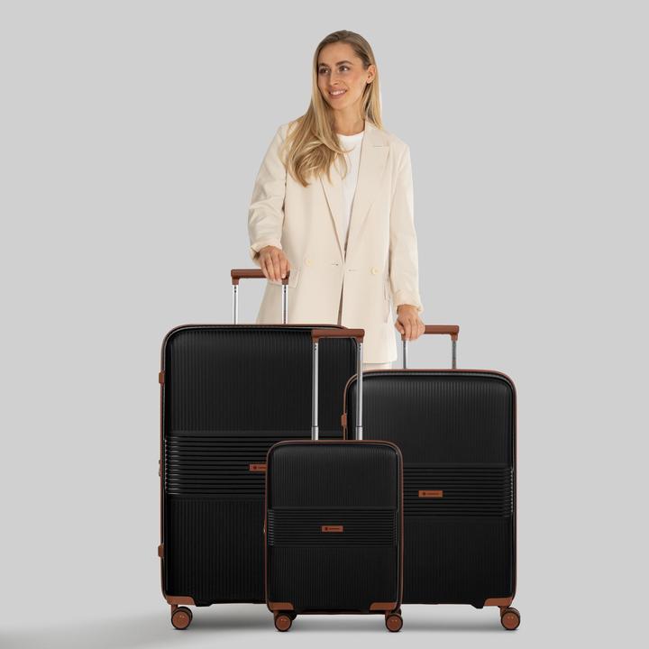 Actual product image Farmhood Eco Edition 02 4 Rollen Kofferset 3-teilig mit Dehnfalte (229 l, XL (from 140l))
