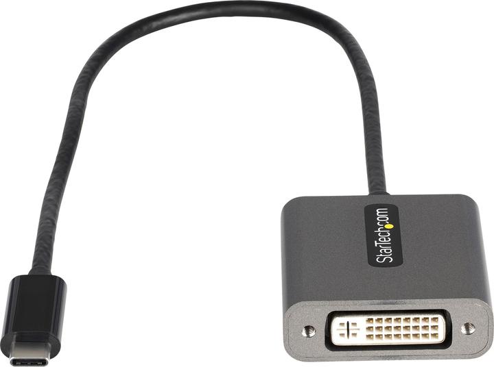 Actual product image StarTech USB-C to DVI Adapter - 0p - USB-C to DVI-D - USB-C Dongle - USB Type-C to DVI Monitor Adapter - (USB-C, 38 cm)