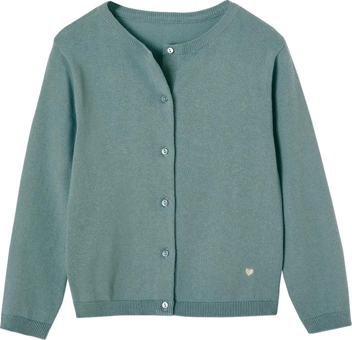 Vertbaudet Mädchen Strickjacke BASICS Oeko-Tex