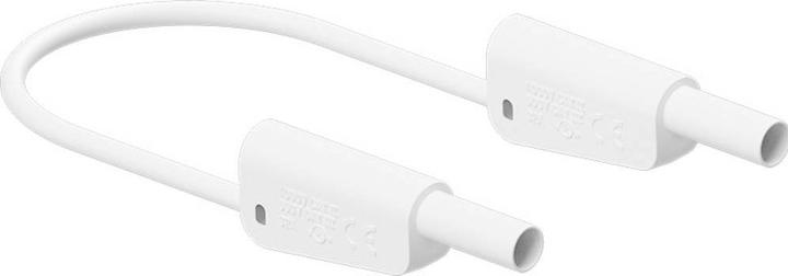 Immagine prodotto Stäubli SLK-4A-F25 Cavo di misura ( - ) 25 cm Bianco 1 pz.