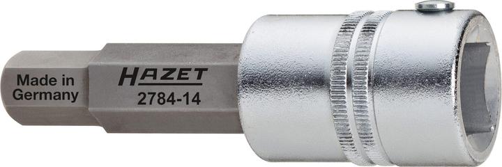 Produktbild HAZET Bremssattel Schraubendreher-Steckschlüsseleinsatz 2784-14 ∙ Vierkant20 mm (3/4 Zoll) ∙ Innen … (14 mm)