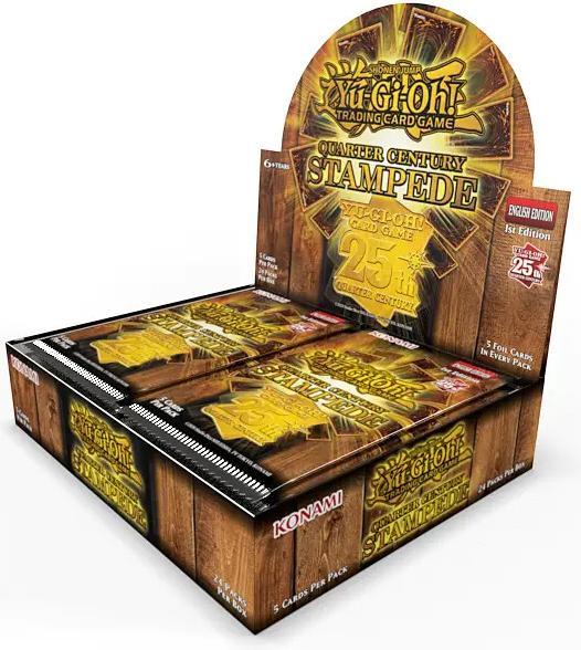 Produktbild Yu-Gi-Oh Quarter Century Stampede Booster Box EN (Englisch, Booster Display)