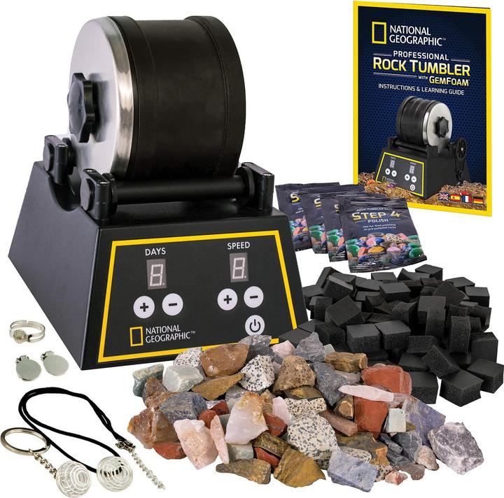 Actual product image National Geographic Rock Tumbler Kit