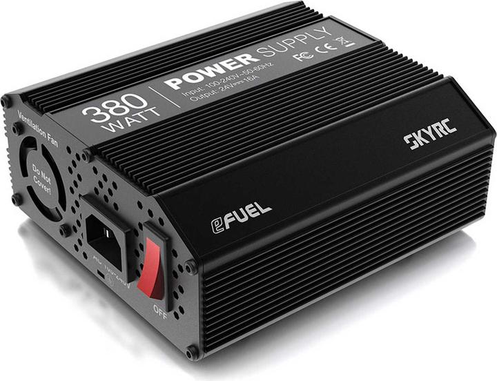 Actual product image Robitronic Power supply SkyRC eFuel 380W 16A 24 Volt