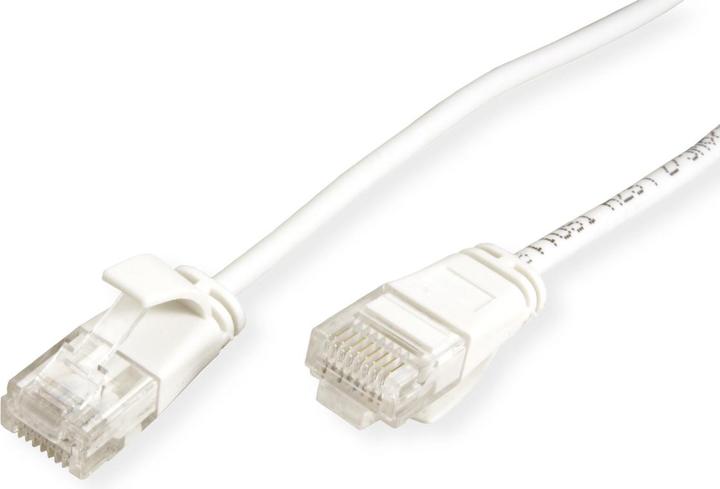 Produktbild Roline UTP DataCenter Patchkabel Kat.6A, LSOH, slim, weiss, 3.0 m (U/UTP, CAT6a, 3 m)