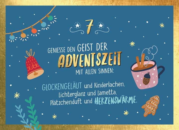 Actual product image 24 Advent wishes for you