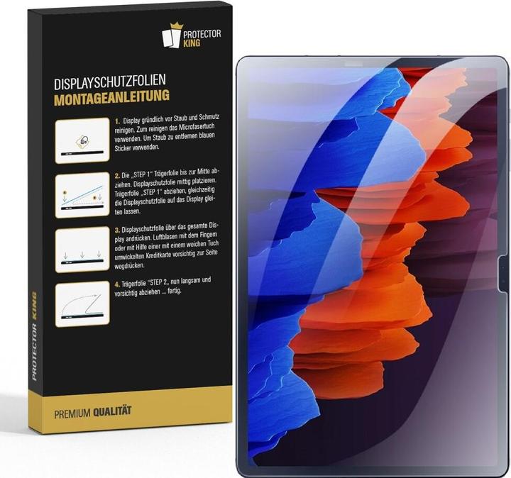 Produktbild Protectorking 6x Panzerfolie Anti-Shock matt entspiegelt (6 Stück, Galaxy Tab S9 FE)