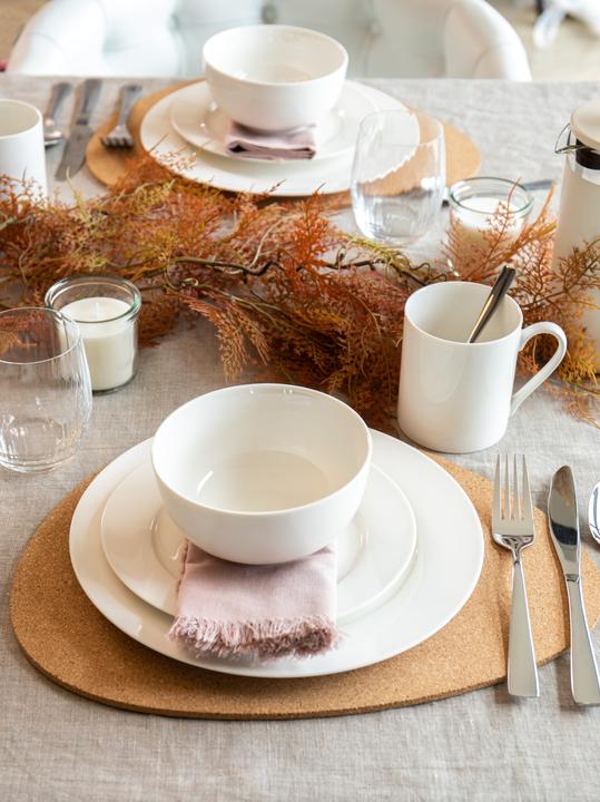 Image du produit Mikasa Egret 12-Piece China Dinner Set, White (12 pièce(s))