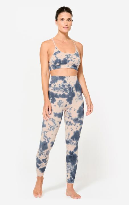 Immagine prodotto Domyos Leggings Damen hohe Taille - rosa/blau (XXL)