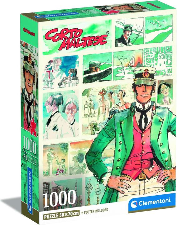 Clementoni 1000 Pz - Corto Maltese (1000 pieces)