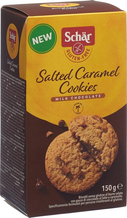 Actual product image Schär Salted Caramel Cookies gluten free (1 pcs., 150 g)