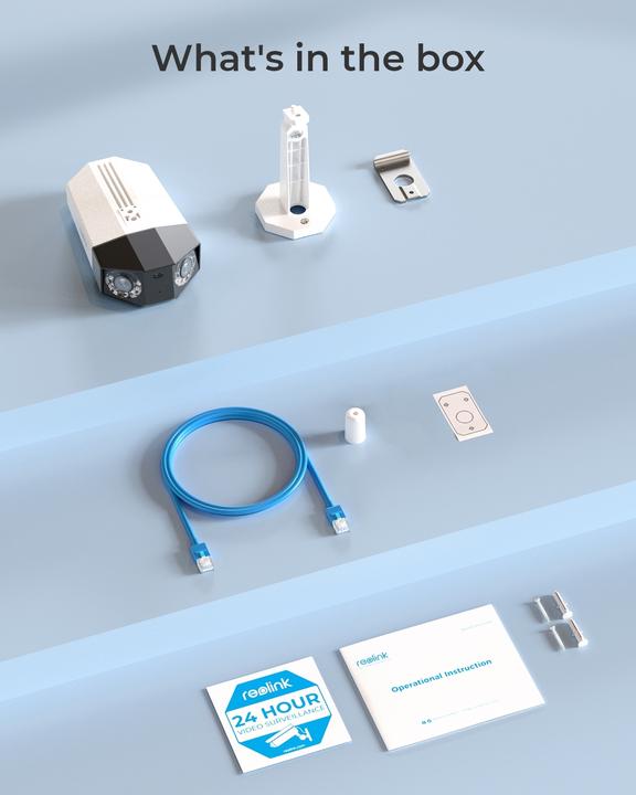 Actual product image Reolink Duo Series P730-4K 8MP (4608 x 1728 pixels)