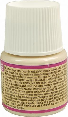 Produktbild Pebeo Deco Matte Acrylfarben (antikweiss, 45 ml)