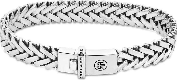 Immagine prodotto Rebel & Rose Bracciale Helios RR-BR035-S-M Uomo (17.50 cm, Plata Esterlina 925)