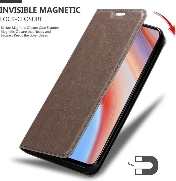 Productafbeelding Cadorabo Boek Onzichtbare Magneethoes (Oppo Reno 4)