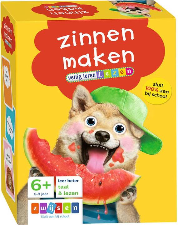 Actual product image Learning to read safely - forming sentences