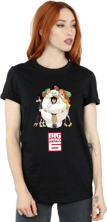 Immagine prodotto Universal Textiles Maglietta Boyfriend in cotone Baymax Hug Donna/Ladies (XL)