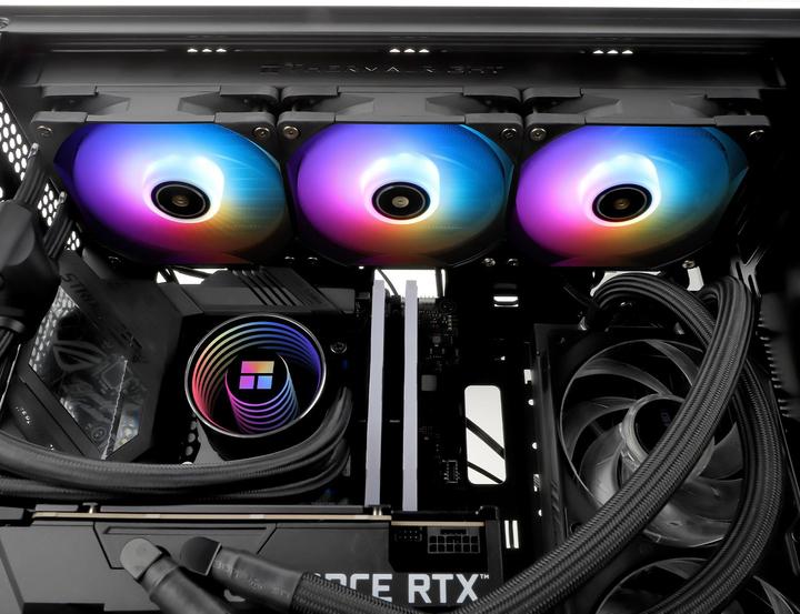 Image du produit Thermalright Frozen Notte 360 ARGB - Black - Refroidissement par eau pour CPU - Max 28 dBA