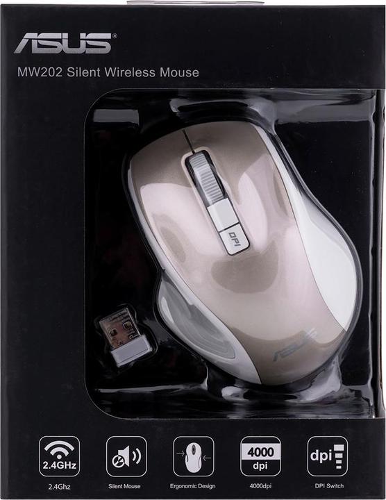 Actual product image ASUS MW202 - GOLD WIRELESS (Wireless)