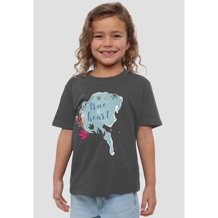 Immagine prodotto Disney Frozen True At Heart Maglietta Elsa Profilo Bambini (152, 158)